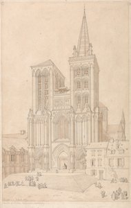 Sint Pieter in Lisieux, Normandië: Westelijke voorkant