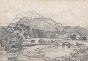 Tan-y-Bwlch, Noord-Wales door John Sell Cotman