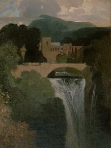 De Waterval door John Sell Cotman