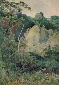 Bomen bij de Greta-rivier, 19e eeuw