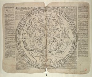 De sterrenhemel, door de grenzen waarvan de zichtbare paden van alle planeten worden begrensd - John Seller auteur, hydrographer van de meest serene koning door John Seller