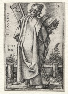 Sint Jacobus de Mindere door John Seymour