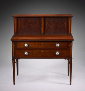 Tambourbureau, ca. 1800