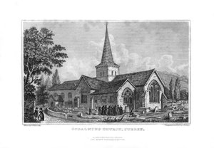 Godalming Kerk, Surrey, 1829