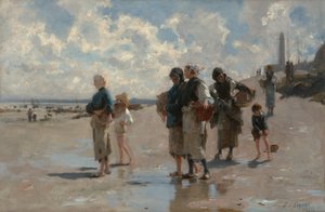 Oesters vissen bij Cancale