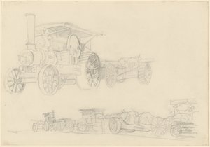 Kanonwagens, Frankrijk door John Singer Sargent