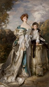 Lady Warwick en haar zoon