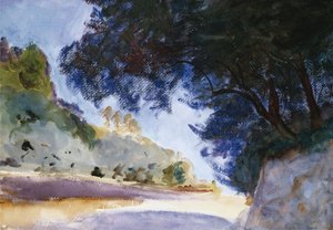 Landschap, Olijfbomen, Corfu, 1909