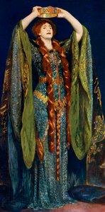 Miss Ellen Terry als Lady Macbeth door John Singer Sargent