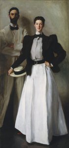De heer en mevrouw I. N. Phelps Stokes door John Singer Sargent