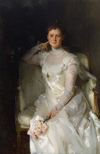 Mevrouw Joshua Montgomery Sears (1858-1935) door John Singer Sargent