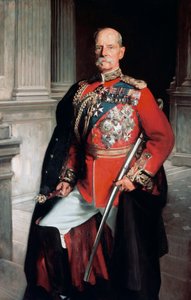 Portret van Frederick Sleigh Roberts, eerste graaf Roberts (1832-1914), Britse generaal