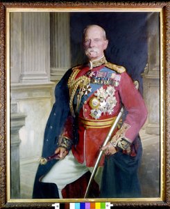 Portret van generaal Sir Frederick Sleigh Roberts (1832-1914) Schilderij door John Singer Sargent (1906) Londen National Portrait Gallery door John Singer Sargent
