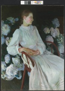 Portret van Katharine Chase Shapleigh door John Singer Sargent