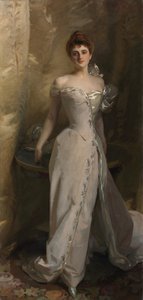 Portret van Lisa Colt Curtis, 1898