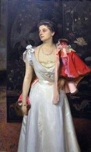 Portret van Prinses Sophie Illarionovna Demidoff 1871-1953, geboren Vorontsova-Dashkova, 1895-1897 door John Singer Sargent