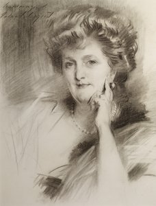 Portret van een vrouw, na 1900 door John Singer Sargent
