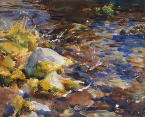 Reflecties: Rotsen en Water