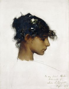 Rosina Ferrara - Het Capri-meisje, 1878