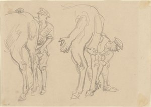 Studies voor Scots Grey, 1918
