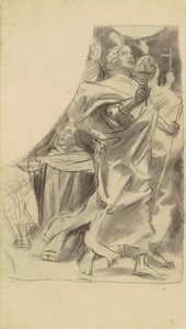 Studie voor Triomf van Religie door John Singer Sargent