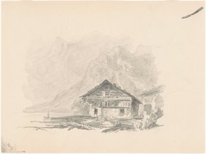 Zwitsers chalet door John Singer Sargent