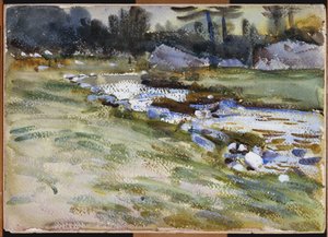 De Beek door John Singer Sargent