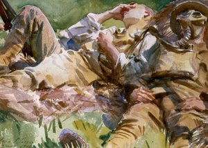 Onbekend schilderij door John Singer Sargent