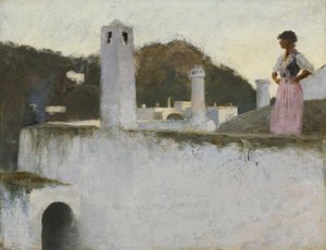 Uitzicht op Capri, ca. 1878