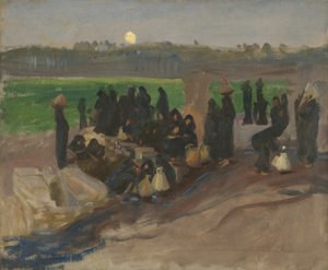 Waterdragers aan de Nijl