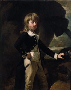 Adelborst Augustus Brine door John Singleton Copley