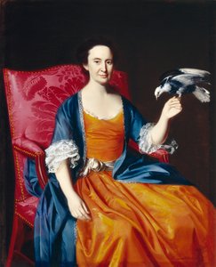 Mevrouw Benjamin Hallowell, 1766-67 door John Singleton Copley