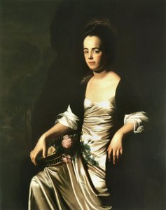 Portret van Mrs. John Stevens (Judith Sargent, later Mrs. John Murray) door John Singleton Copley