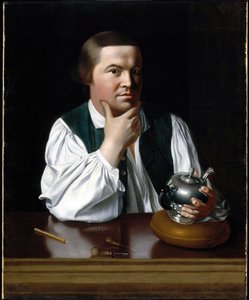 Portret van Paul Revere door John Singleton Copley