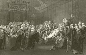 De dood van Chatham door John Singleton Copley