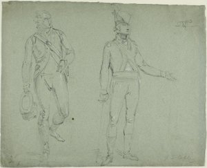 Twee Amerikaanse officieren door John Singleton Copley