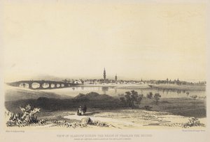 Uitzicht op Glasgow tijdens het bewind van Karel de Tweede
