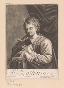 Heilige Catharina van Alexandrië door John Smith