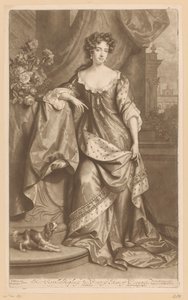 Portret van Anna van Denemarken