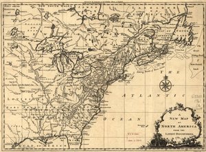 Een nieuwe kaart van Noord-Amerika op basis van de nieuwste ontdekkingen. LOC 75693504