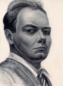 Zelfportret door John Steuart Curry