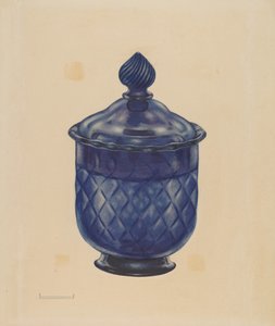 Suikerpot, ca. 1940 door John Tarantino
