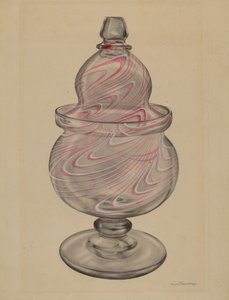 Suikerpot met deksel, c. 1936