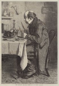 Het kerstmaal van de vrijgezel