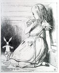 Alice en het konijn - in ""Alice
