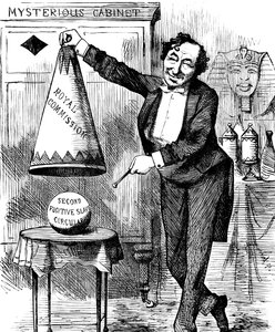 Benjamin Disraeli door John Tenniel