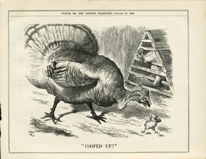 Illustratie van John Tenniel (1820-1914) in Punch