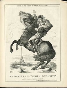 Illustratie van John Tenniel (1820-1914) in Punch door John Tenniel