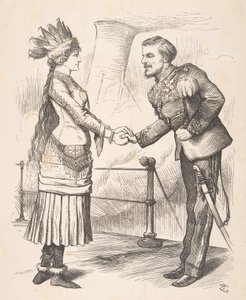 De Beste Vrienden Moeten Scheiden Punch, 28 september 1878 door John Tenniel