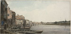 Uitzicht op de Wensum bij King Street, Gezien vanaf Foundary Bridge